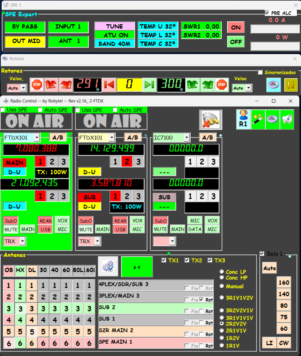 EA4GOY Radio Control software